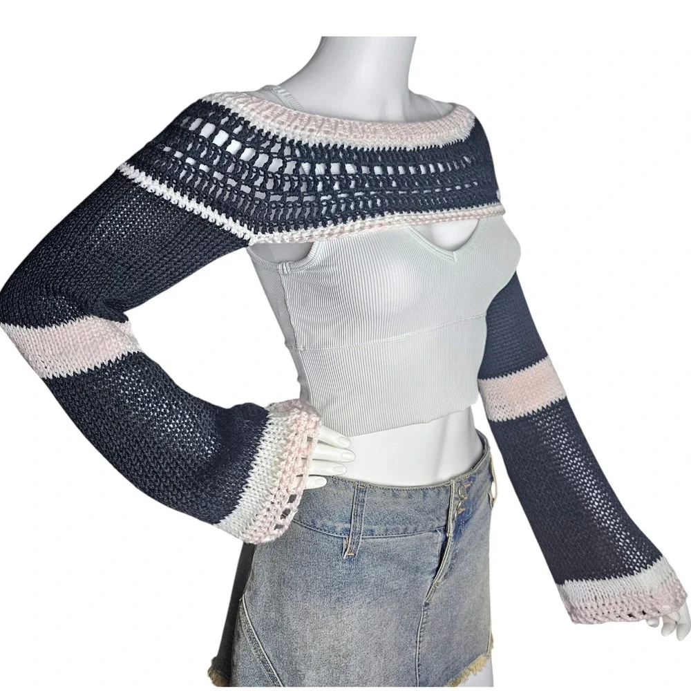 Handmade knit crochet